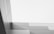 A minimalist architectural structure with clean lines and panels that create geometric shapes. The image features a sleek, modern design with a color palette of grays and whites, contributing to a sense of elegance and simplicity.