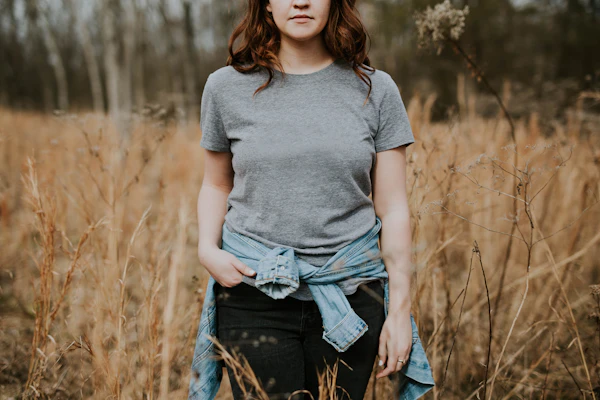 Ladies T-Shirt — relaxed fit cotton