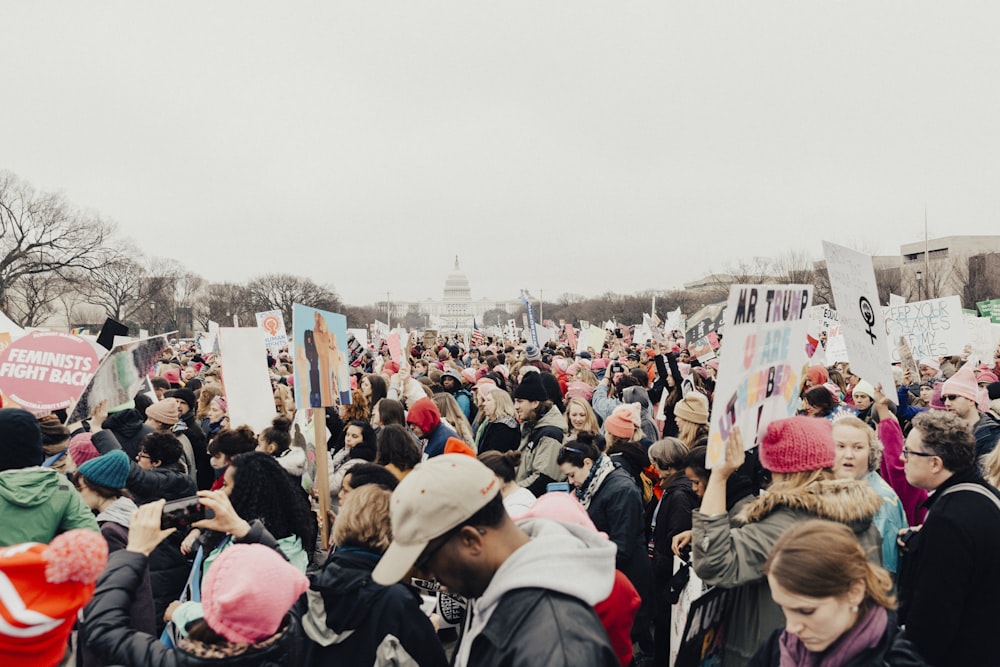 group of person waving