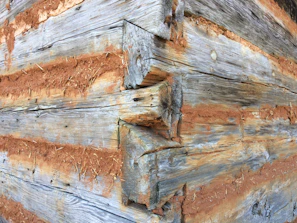 Close-up of sealed entry points on a home's foundation to block rodents.