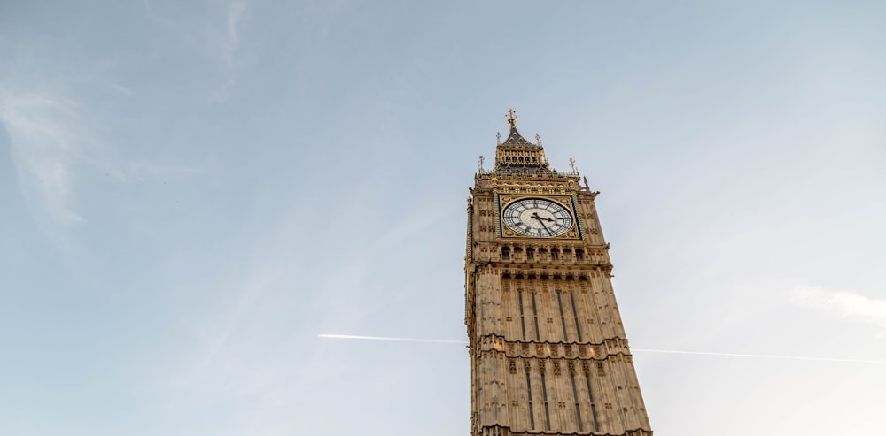 Big Ben under blue sky during daytime