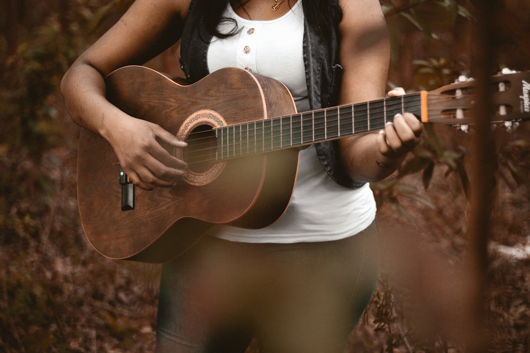Guitarist playing