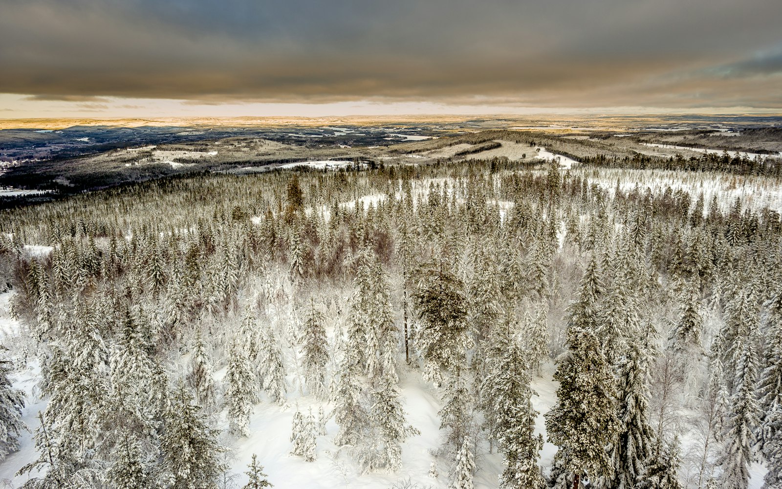 Voigtlander Color Skopar 20mm f/3.5 SLII Aspherical sample photo. Aerial photography of snow photography