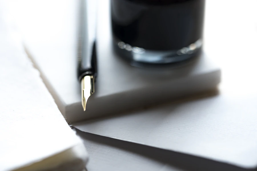 Stocking stuffer: a bottle of iron gall ink, the kind that wrote the Magna Carta