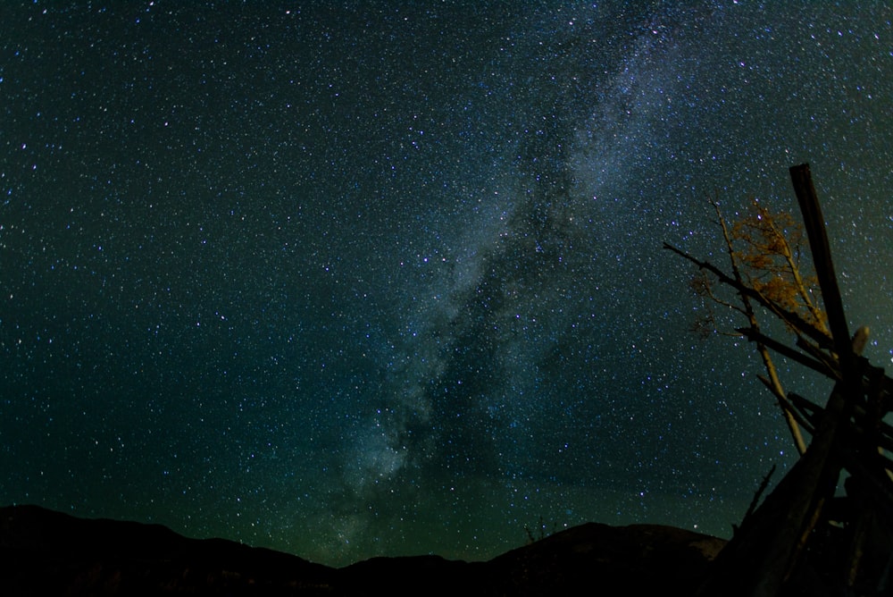 foto céu noturno