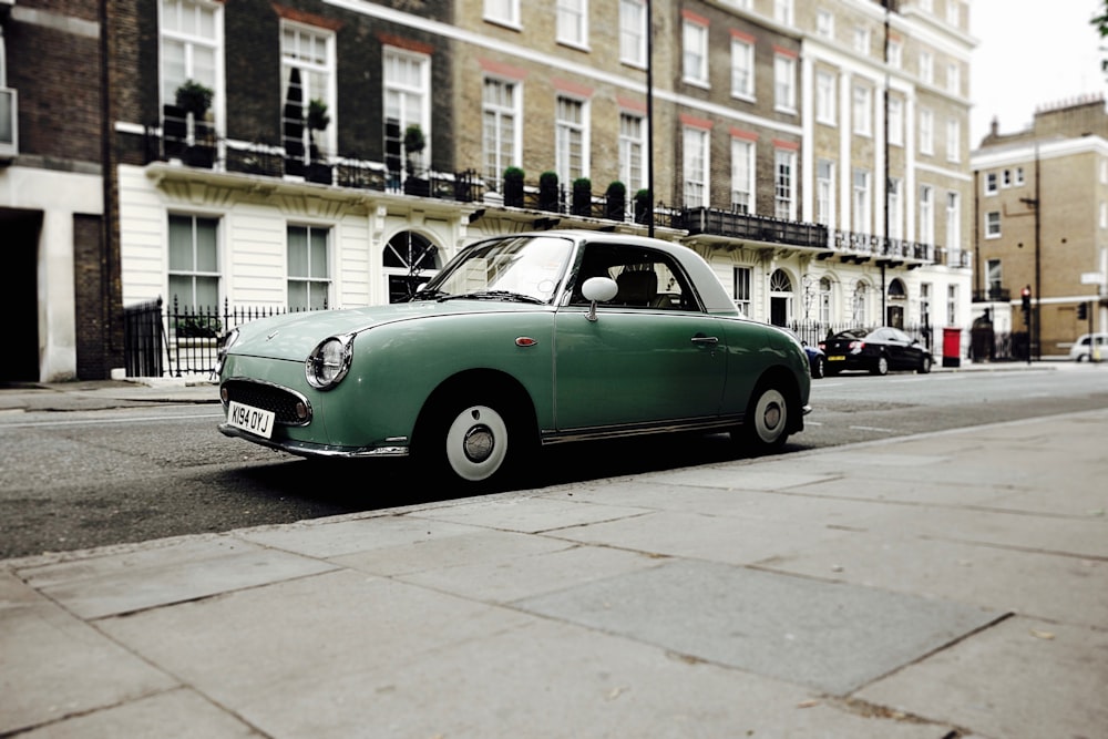 green Renault coupe