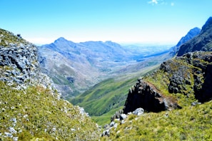 A breathtaking landscape of the Atlas Mountains surrounding Marrakech.