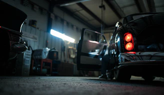 black car