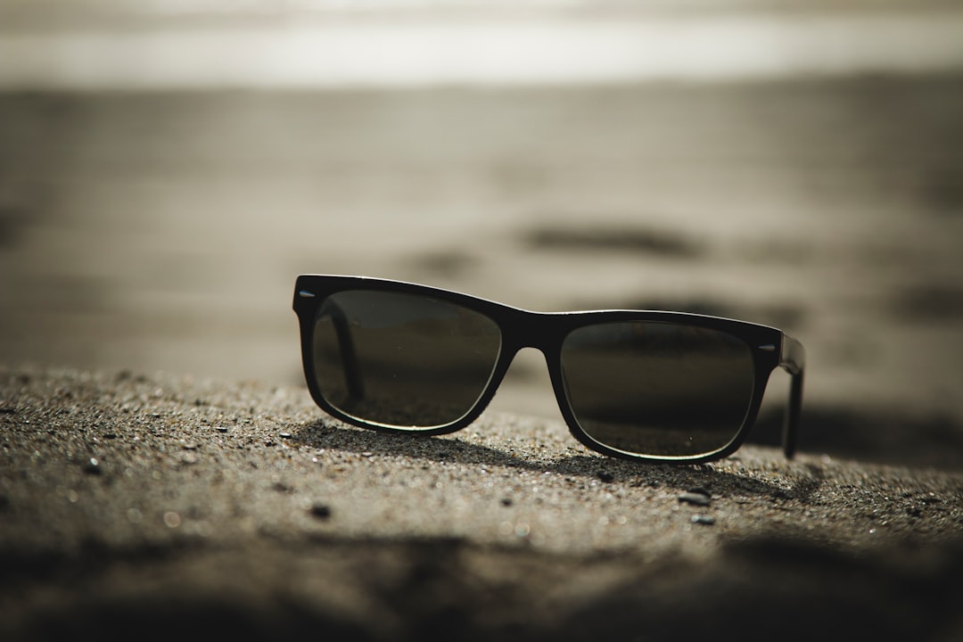 sunglasses with black frames