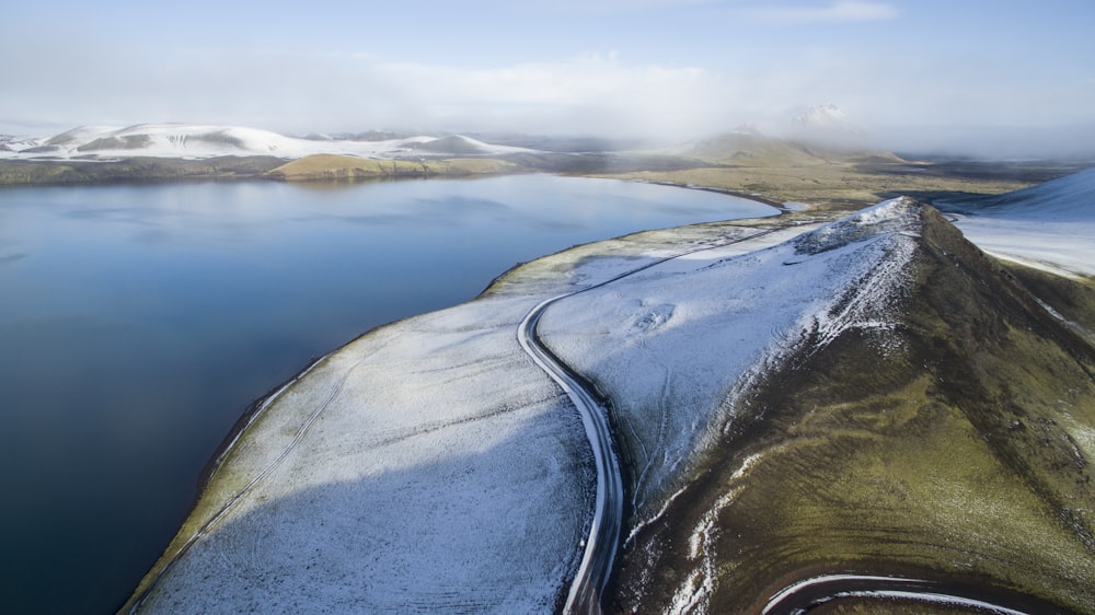 aerial photography of island and body of water during daytime