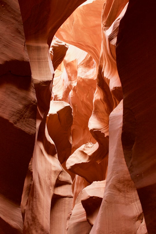 antelope canyon during daytime in Page United States