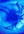 blue and teal abstract painting