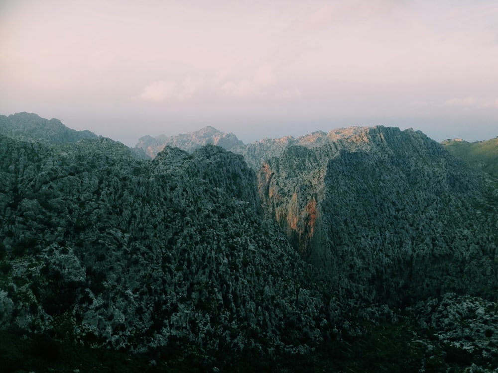 green mountains during daytime