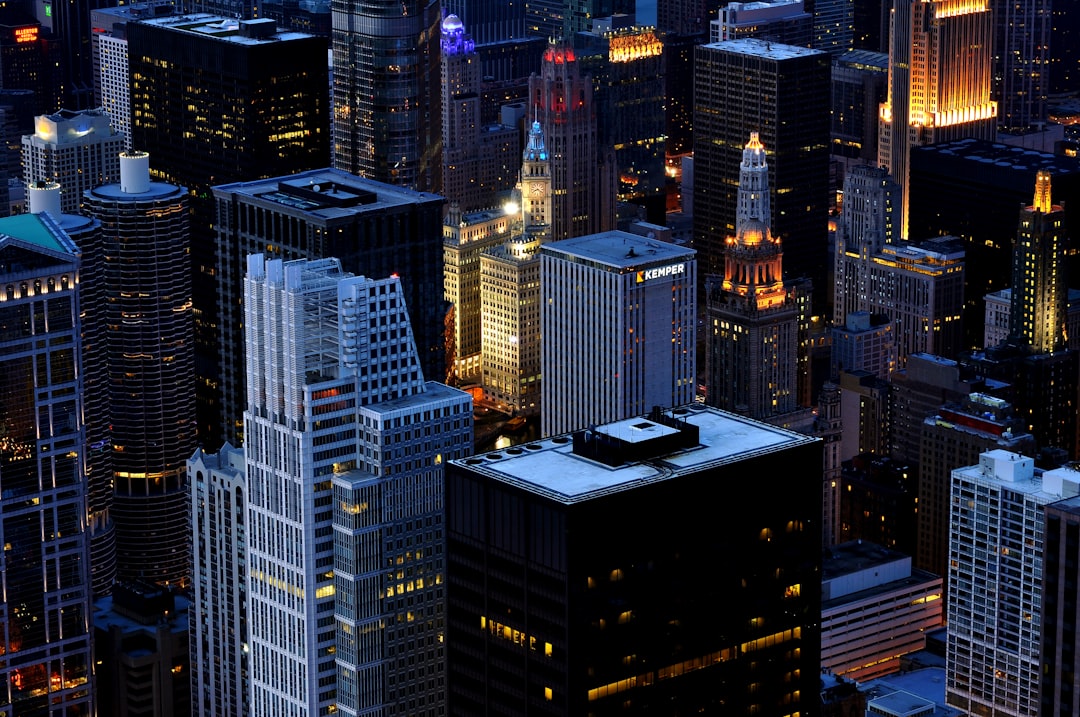 photo of Chicago Skyline near Chicago Riverwalk