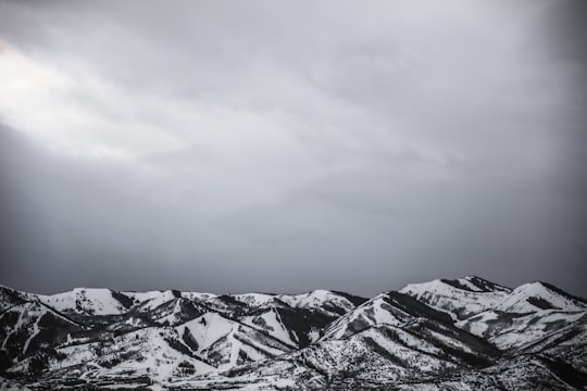 photo of Park City Mountain range near Utah Lake State Park