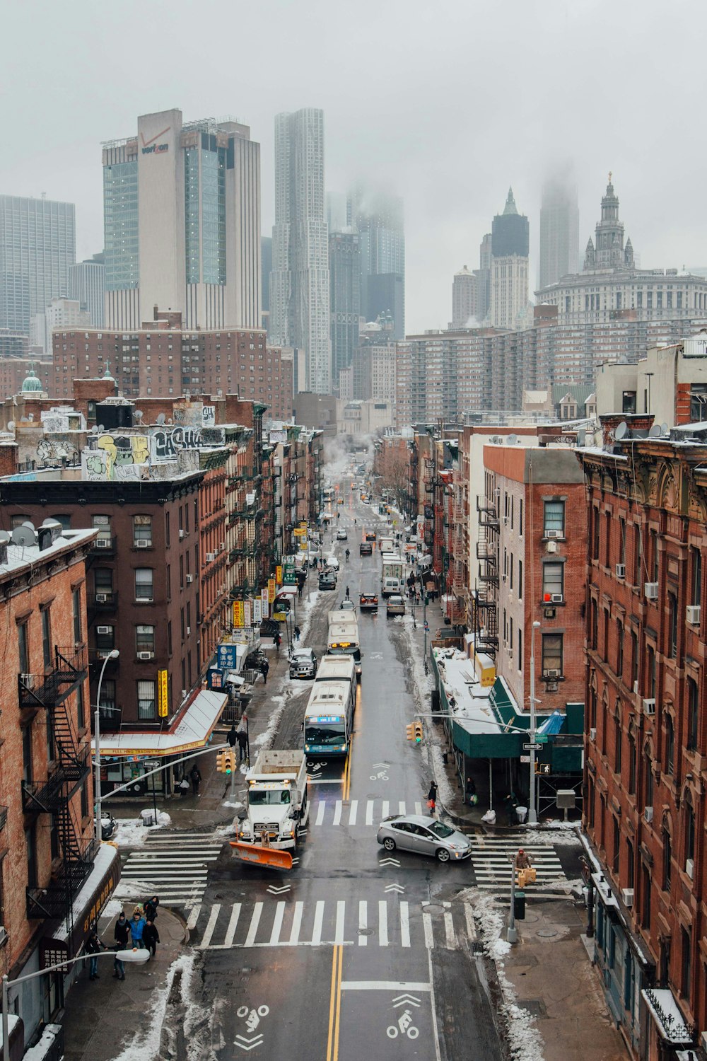 Photo aérienne du paysage urbain pendant la journée