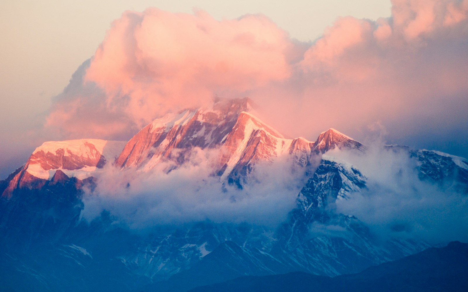 Nikon D80 + Tamron SP 70-300mm F4-5.6 Di VC USD sample photo. Mountain covered with snow photography