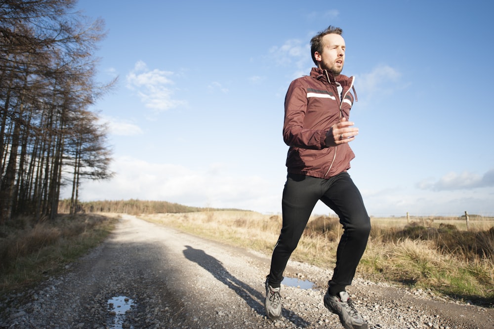 Fotomural Runner deporte hombre corriendo y corriendo fuera 