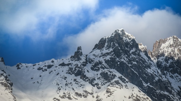 aerial view of mountain during daytime