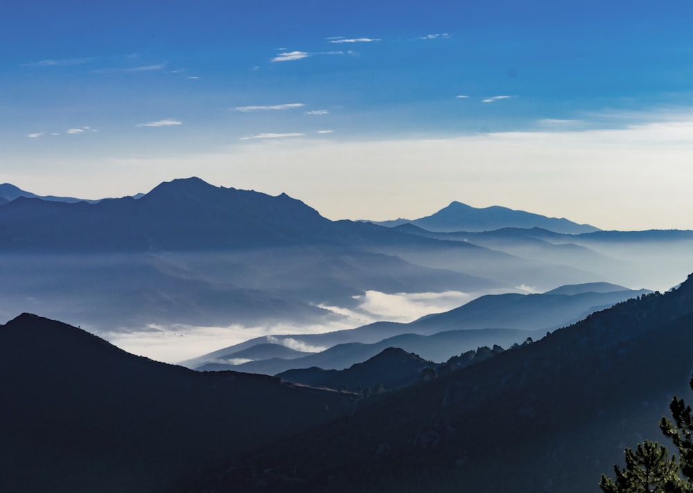 昼間の空の写真撮影