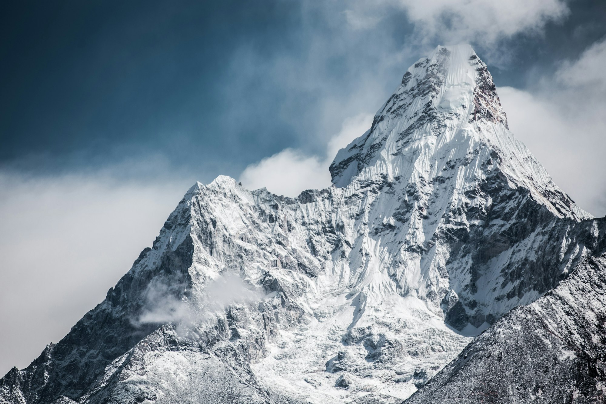 I carried my Canon 70-200mm 2.8 all the way to base camp. I barely used it and it was very heavy, I think this is one of the only photos I really like that I took with it.