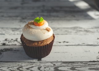 cupcake on table