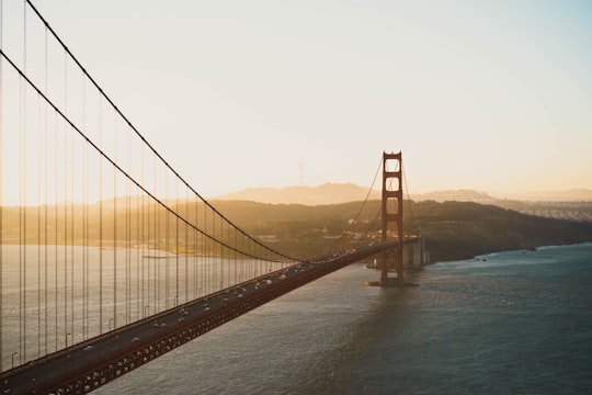 aerial shot photo of Golden Gate Bridge in Golden Gate Bridge United States