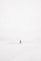person walking on snowfield