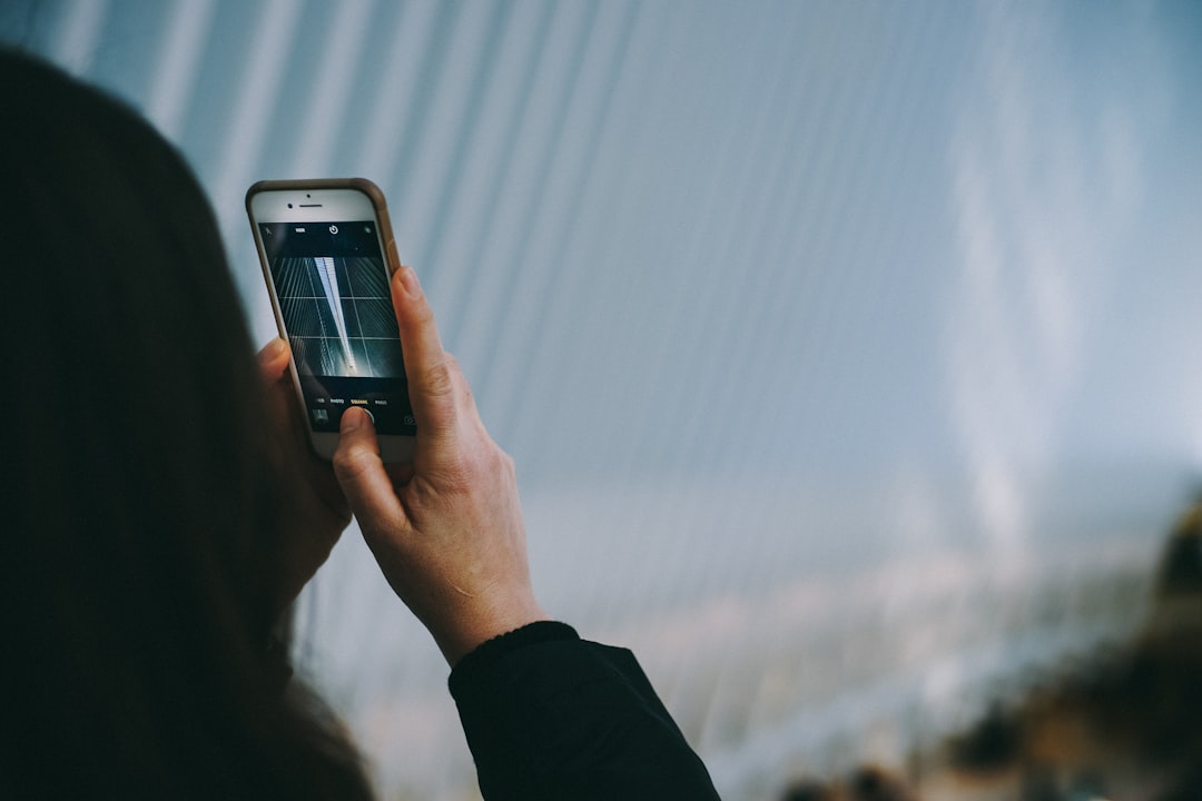 woman taking a picture