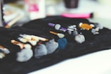 assorted makeup brushes