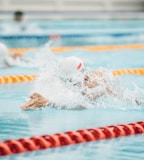 photo of person swimming