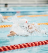 photo of person swimming