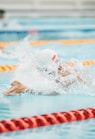 photo of person swimming