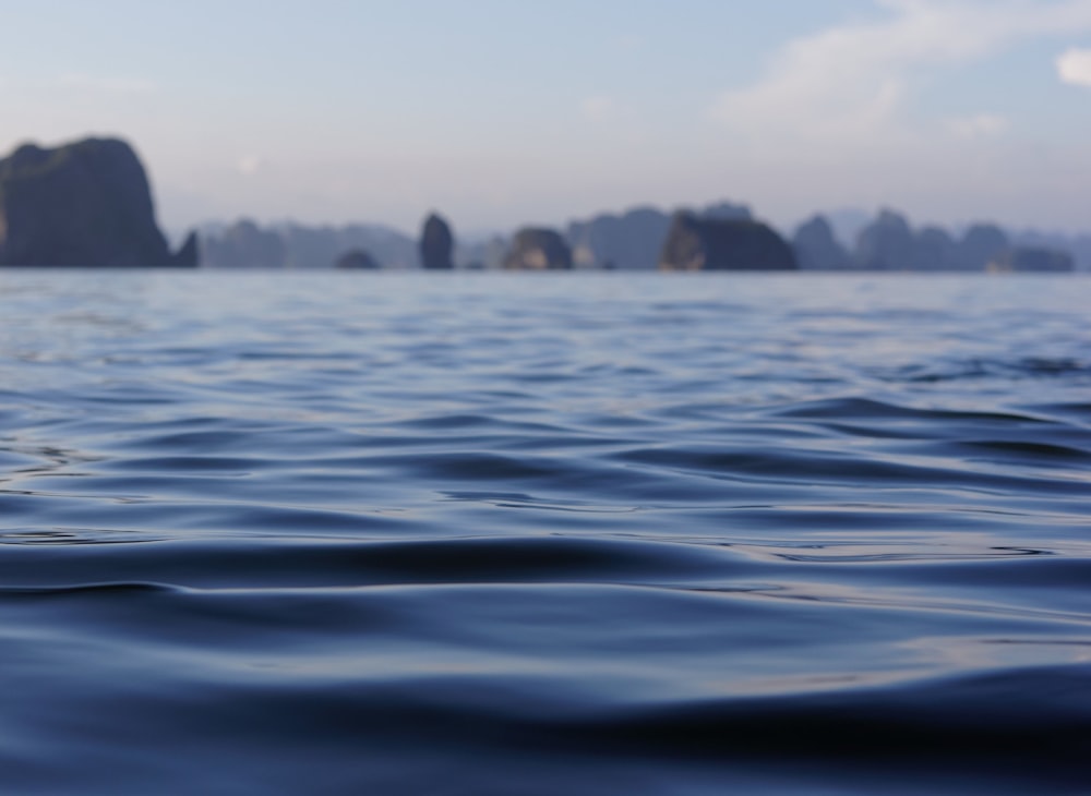 calm of body of water at daytime