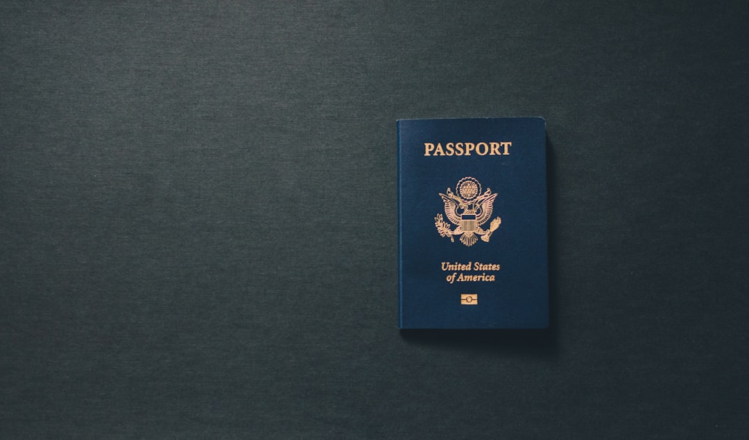 Passport book,