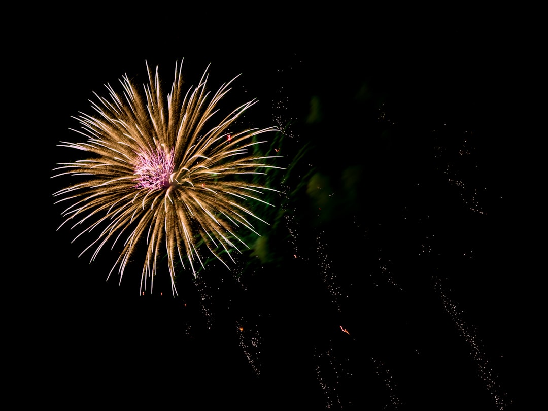 timelapse photo of firework