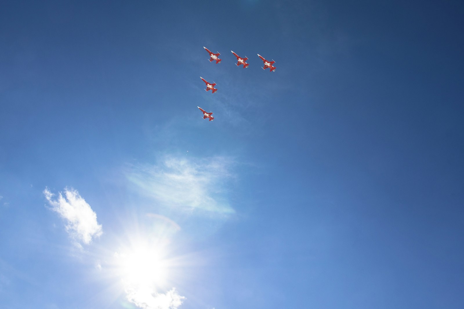 Sigma 17-70mm F2.8-4 DC Macro OS HSM | C sample photo. Fighter jets forming flying photography