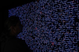 An interactive digital screen showcasing the Unhinged Universe experience.