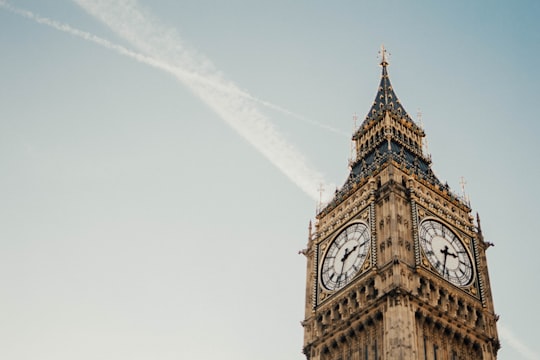 low-angle photography of Big Ben in Big Ben United Kingdom