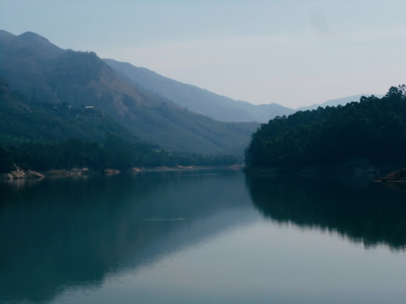 A serene landscape symbolizing peace and spiritual reflection.