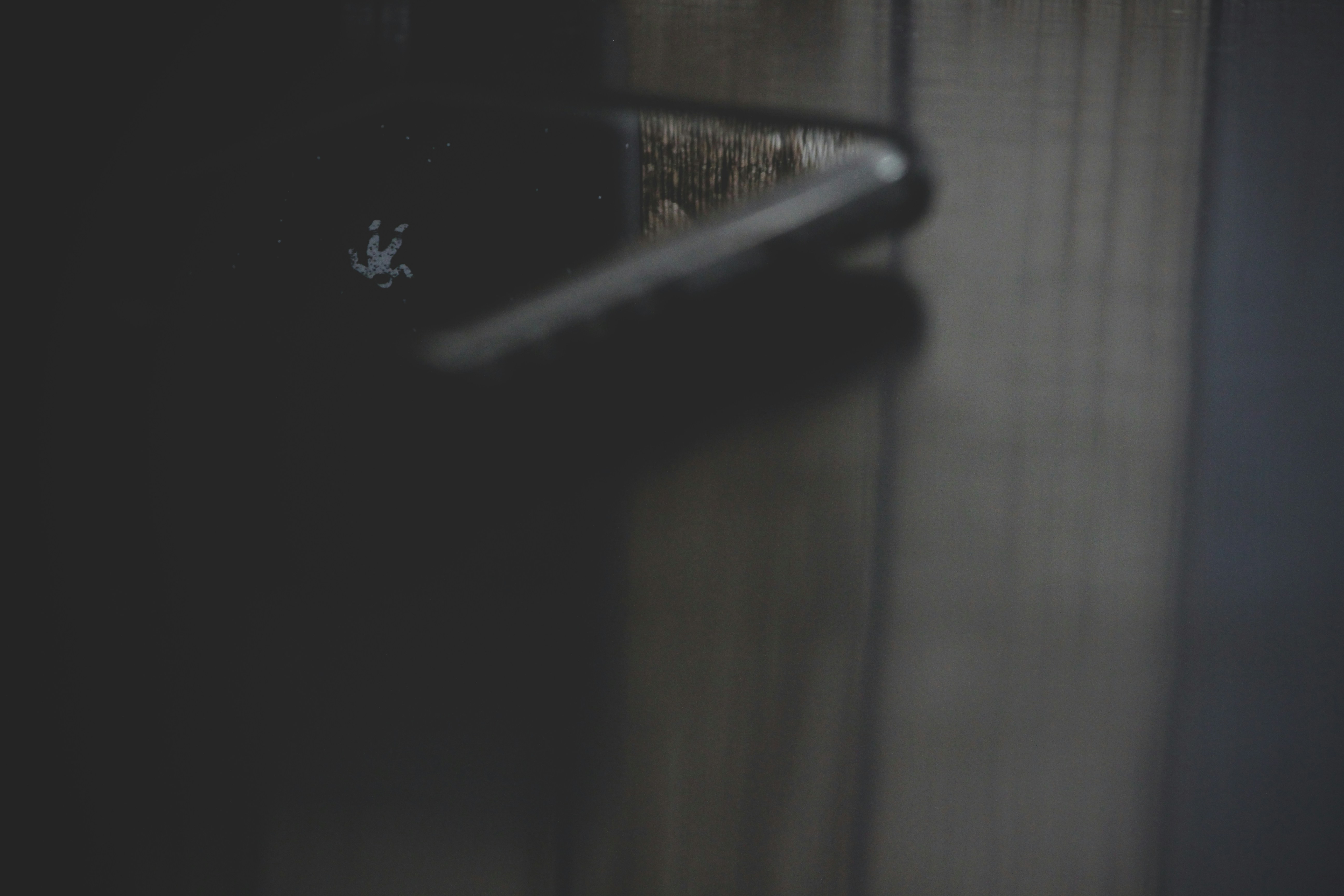 Matte Black Door Handle