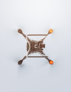 gray and black drone