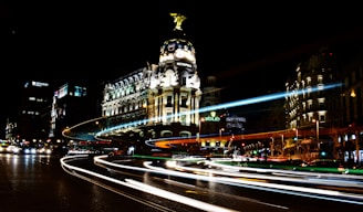 time lapse photography of cars