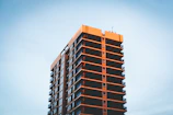 Elegant residential building exterior captured on a sunny day.