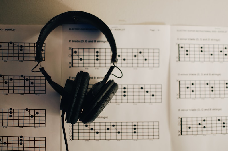 Music charts.