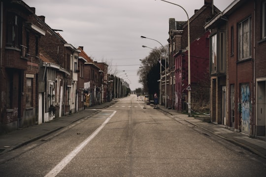 photography of gray road in Doel Belgium