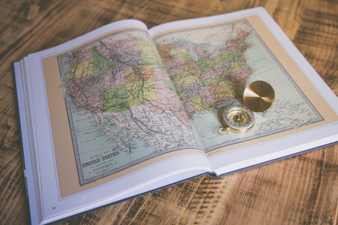 compass on map book page, Let the adventures begin
