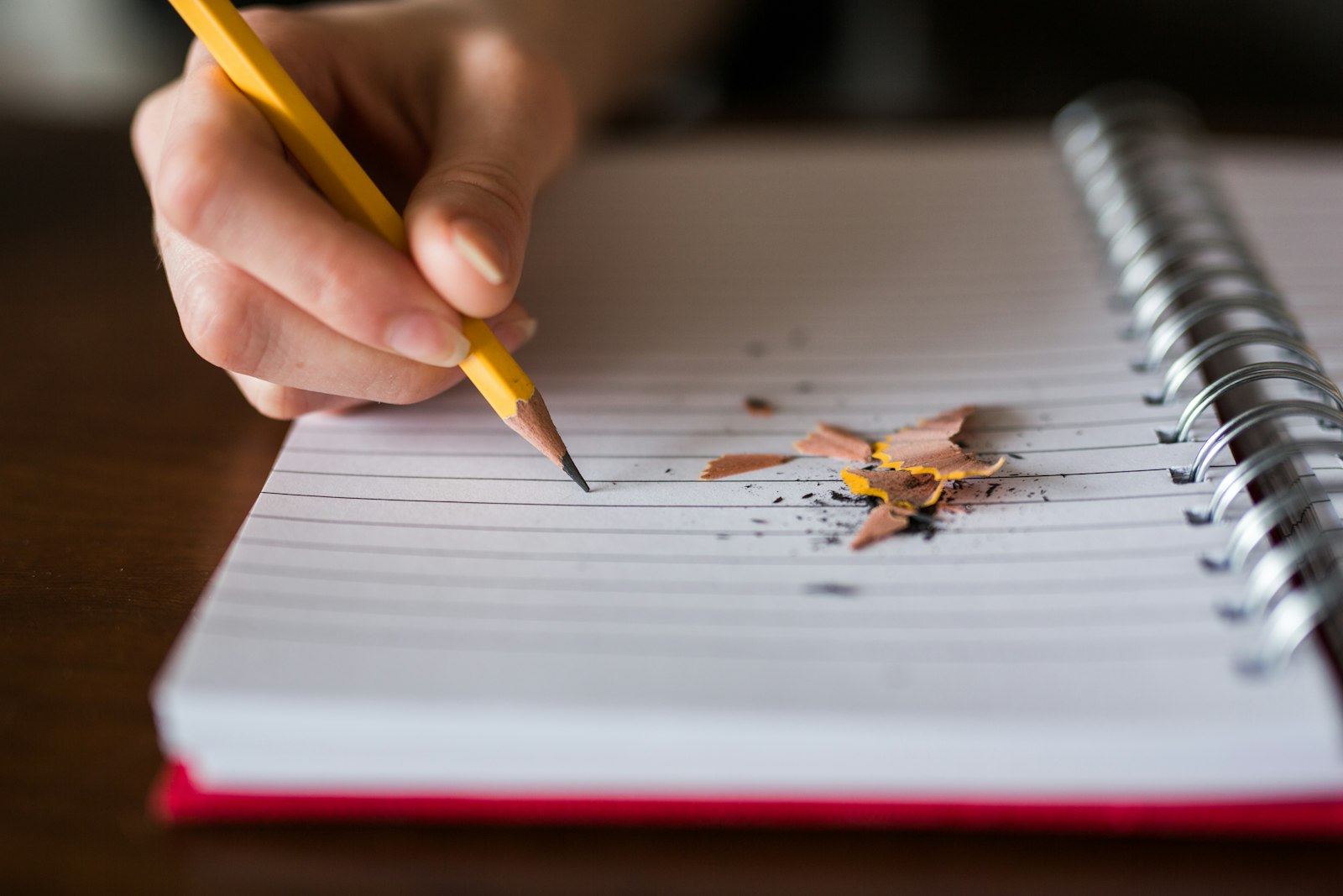 Canon EOS 5D Mark III + Sigma 50mm F1.4 EX DG HSM sample photo. Person holding pencil writing photography