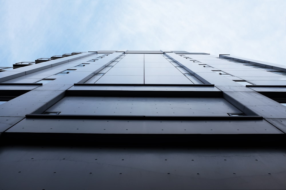 worm's eye view photography of building