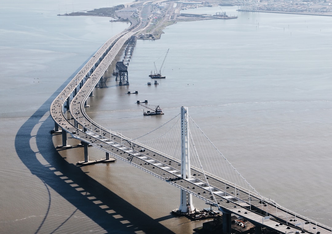 Suspension bridge photo spot San Francisco – Oakland Bay Bridge Blue Park